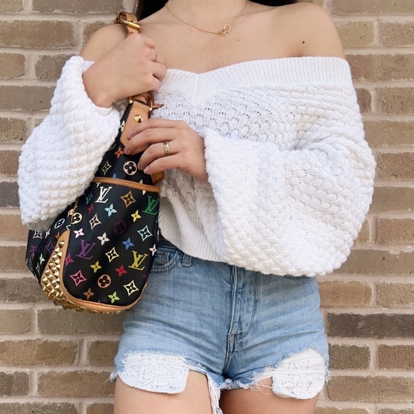 Louis Vuitton Chrissie MM in Noir Black Multicolor Limited Edition M40310 - Picture 10 of 14